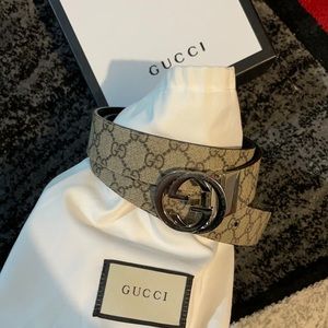 Gucci Belt Reversible GG Supreme